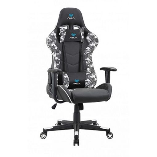 Picture of AULA F1007 White ERGONOMIC SEATBACK DESIGN GAMING CHAIR