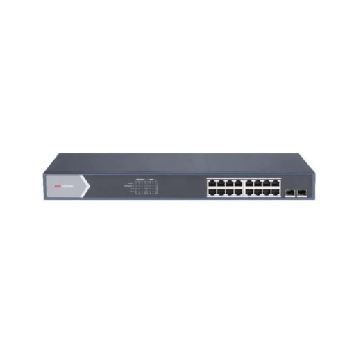 Picture of Hikvision DS-3E0518P-E/M 16 Port Gigabit  Unmanaged POE Switch