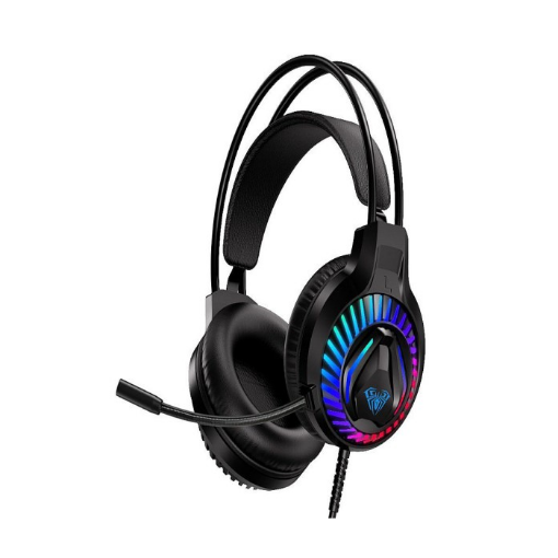 Picture of Headset Gaming AULA S605 –RGB Backlight PC/Mobile Free Splitter Jack