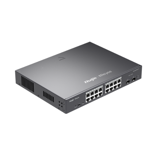 Picture of RG-ES218GC-P, 18 Port Gigabit Smart Cloud Mananged PoE Switch