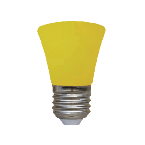 Picture of LED MID NIGHT LAMP 0.5 Watt (Yellow) B-22 (Funnel)