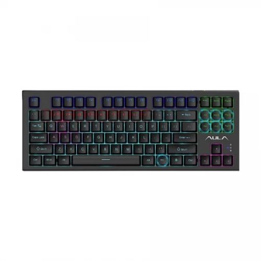 Picture of Aula F3032 RGB Bluetooth (Tri Mode) Black Mechanical Gaming Keyboard