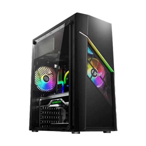 Picture of Aula FZ003 Mid Tower (Acrylic Side Window) Black Gaming Desktop Case